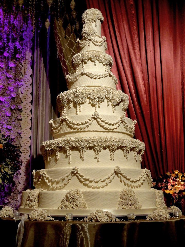 Pastel elegante de boda